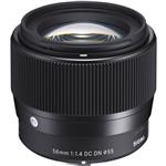 Sigma 56mm F/1.4 DC DN C Lens - Sony E-Mount image